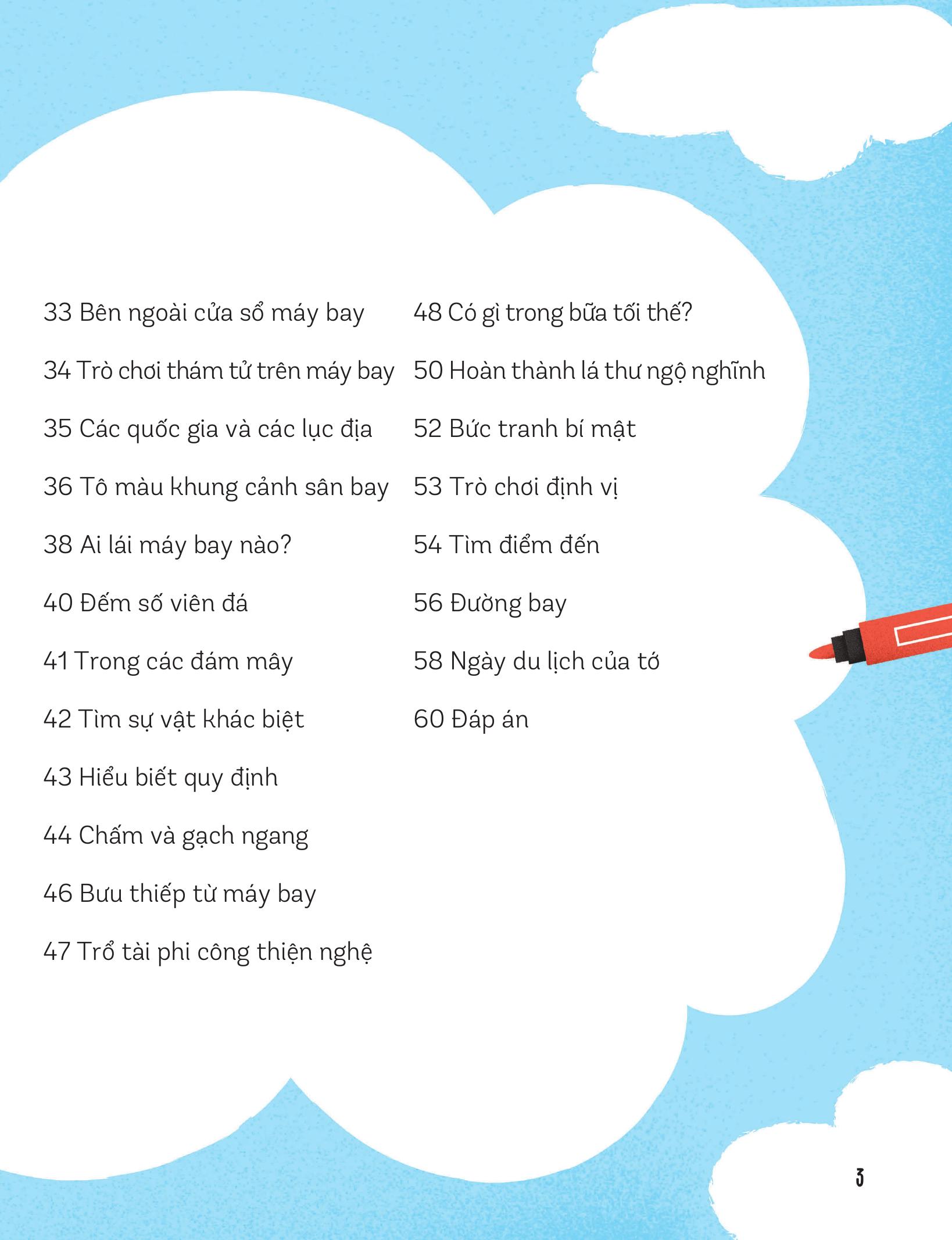 30++ hoạt động viết, vẽ, tô màu, giải đố... theo chủ đề - trò chơi cho trẻ - trên máy bay - Ảnh 5