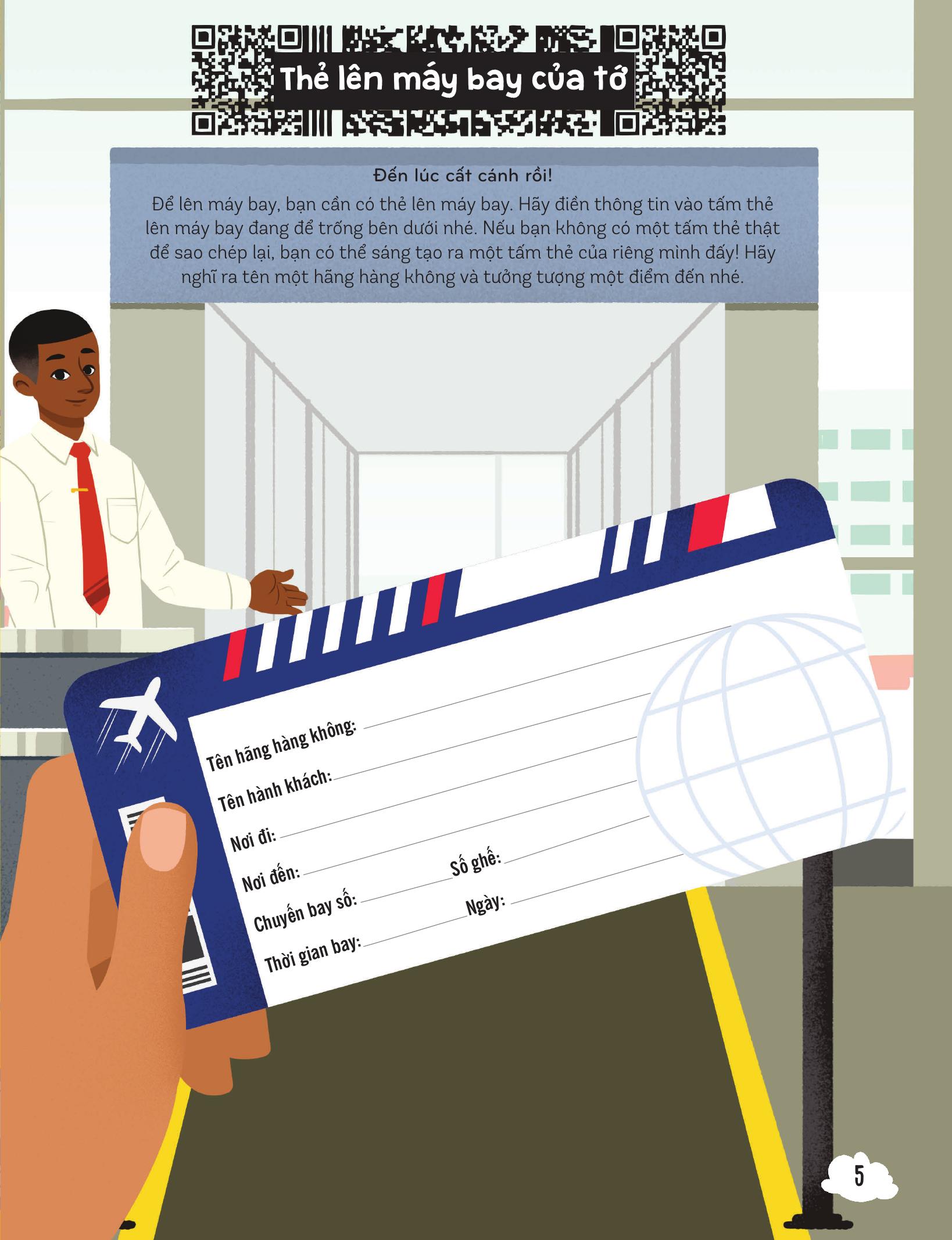 30++ hoạt động viết, vẽ, tô màu, giải đố... theo chủ đề - trò chơi cho trẻ - trên máy bay - Ảnh 7