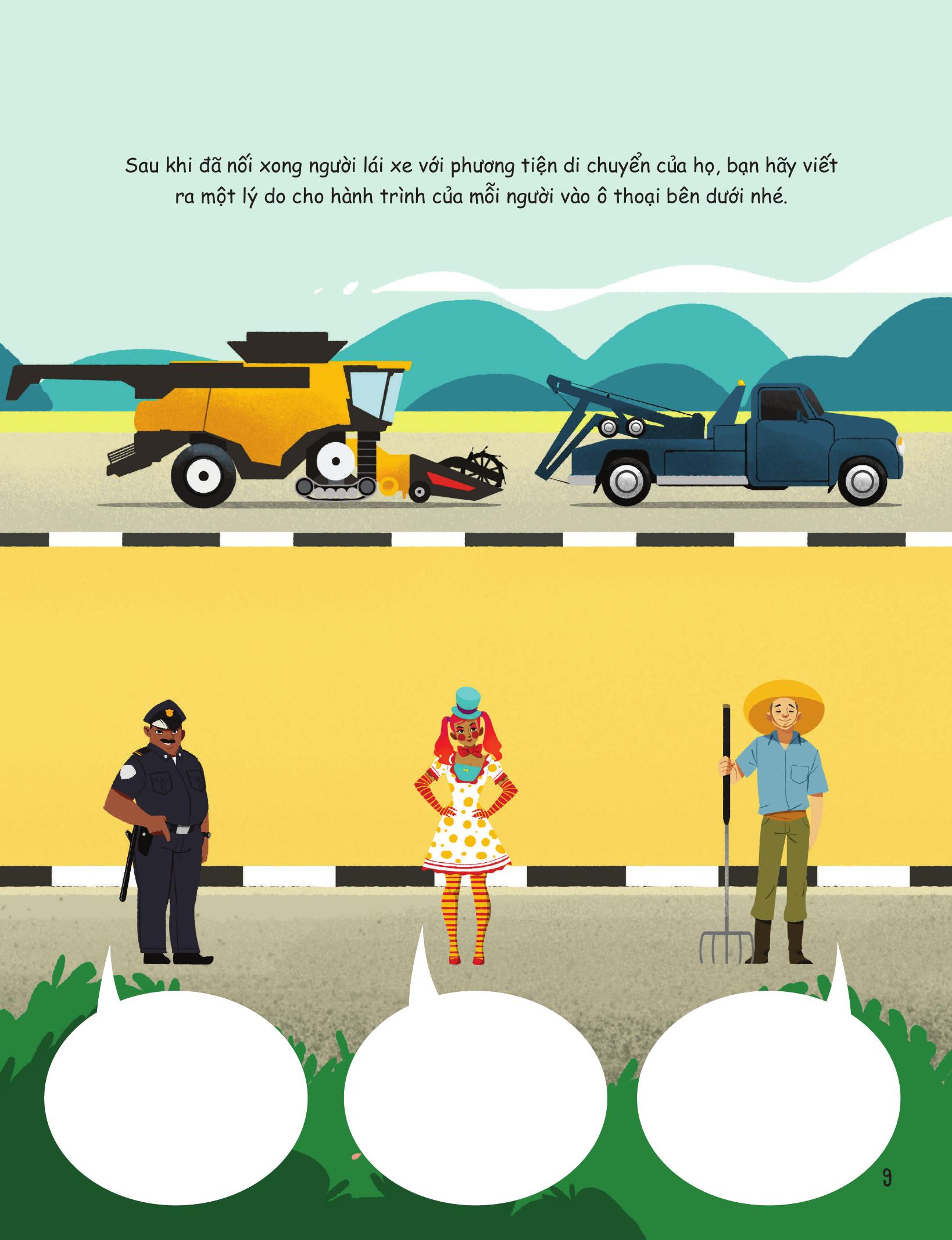 30++ hoạt động viết, vẽ, tô màu, giải đố... theo chủ đề - trò chơi cho trẻ - trên ô tô - Ảnh 11
