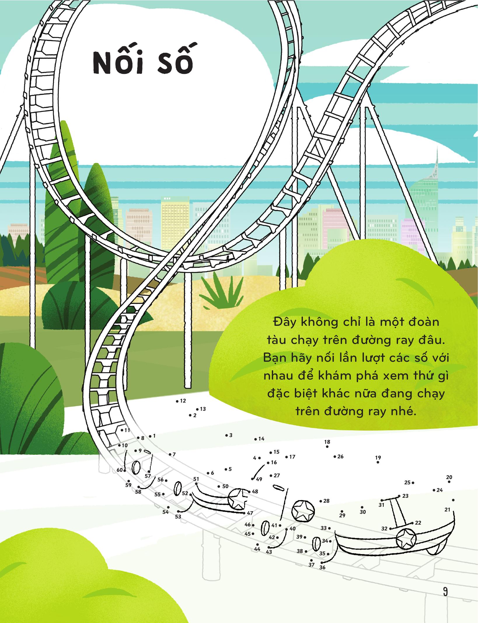 30++ hoạt động viết, vẽ, tô màu, giải đố... theo chủ đề - trò chơi cho trẻ - trên tàu hỏa - Ảnh 11