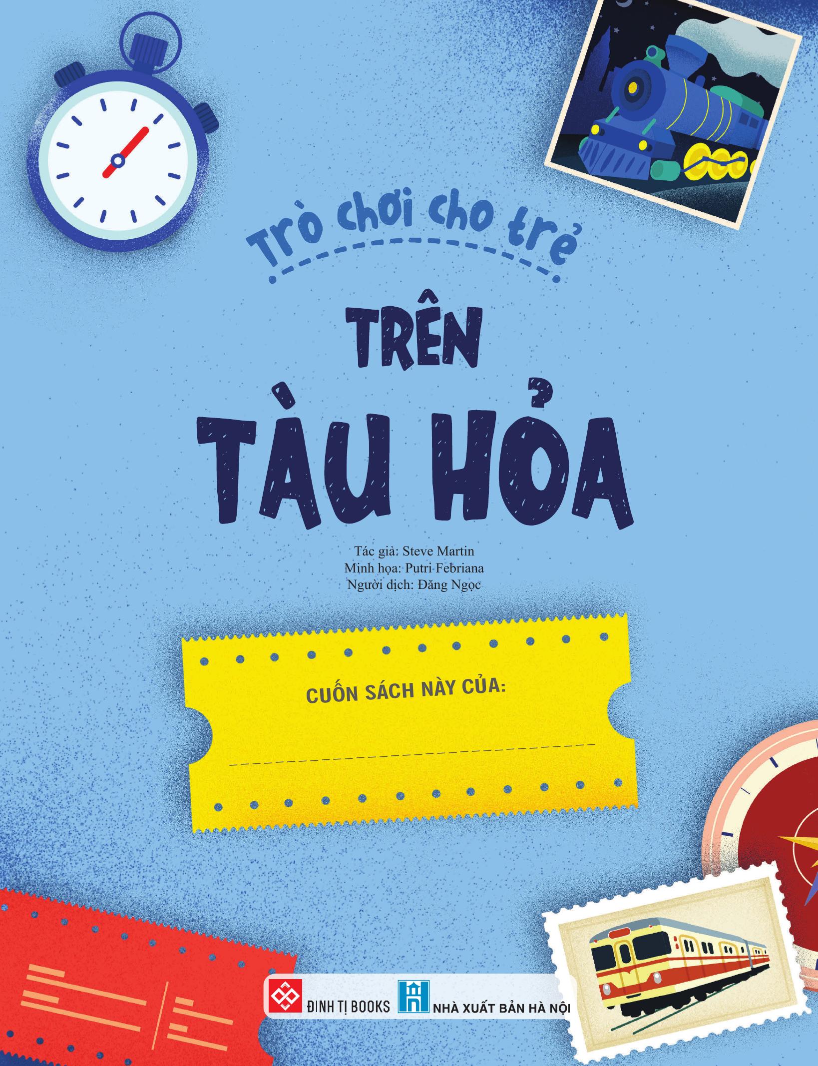 30++ hoạt động viết, vẽ, tô màu, giải đố... theo chủ đề - trò chơi cho trẻ - trên tàu hỏa - Ảnh 3