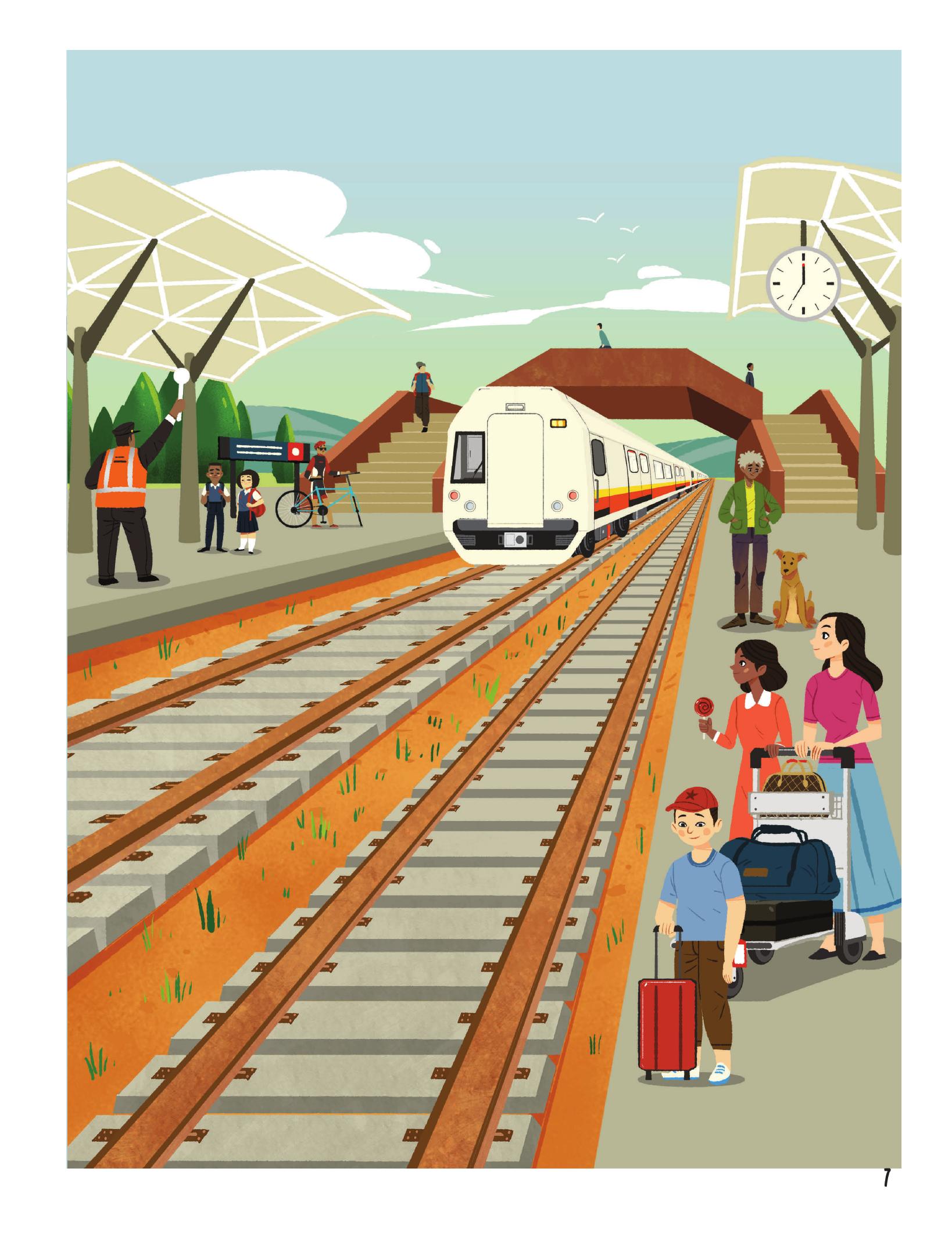 30++ hoạt động viết, vẽ, tô màu, giải đố... theo chủ đề - trò chơi cho trẻ - trên tàu hỏa - Ảnh 9