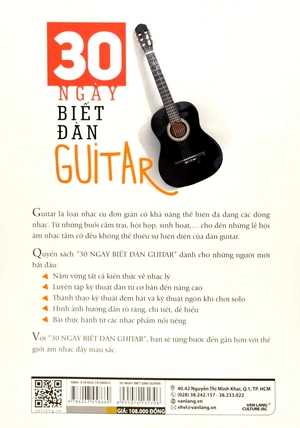 30 ngày biết đàn guitar (tái bản 2023) - Ảnh 6