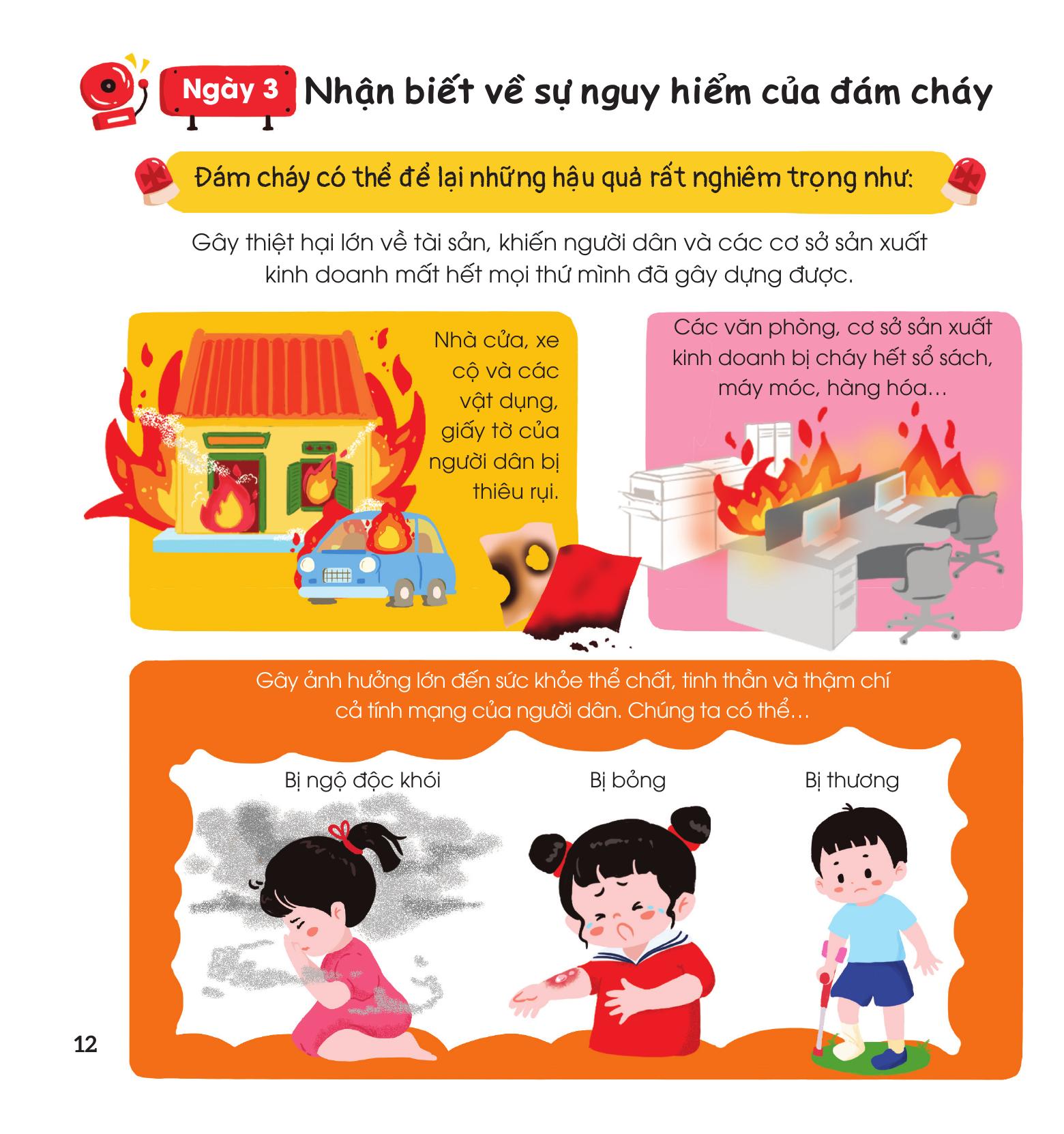 30 ngày cùng em học hiểu về - phòng cháy, chữa cháy - Ảnh 11