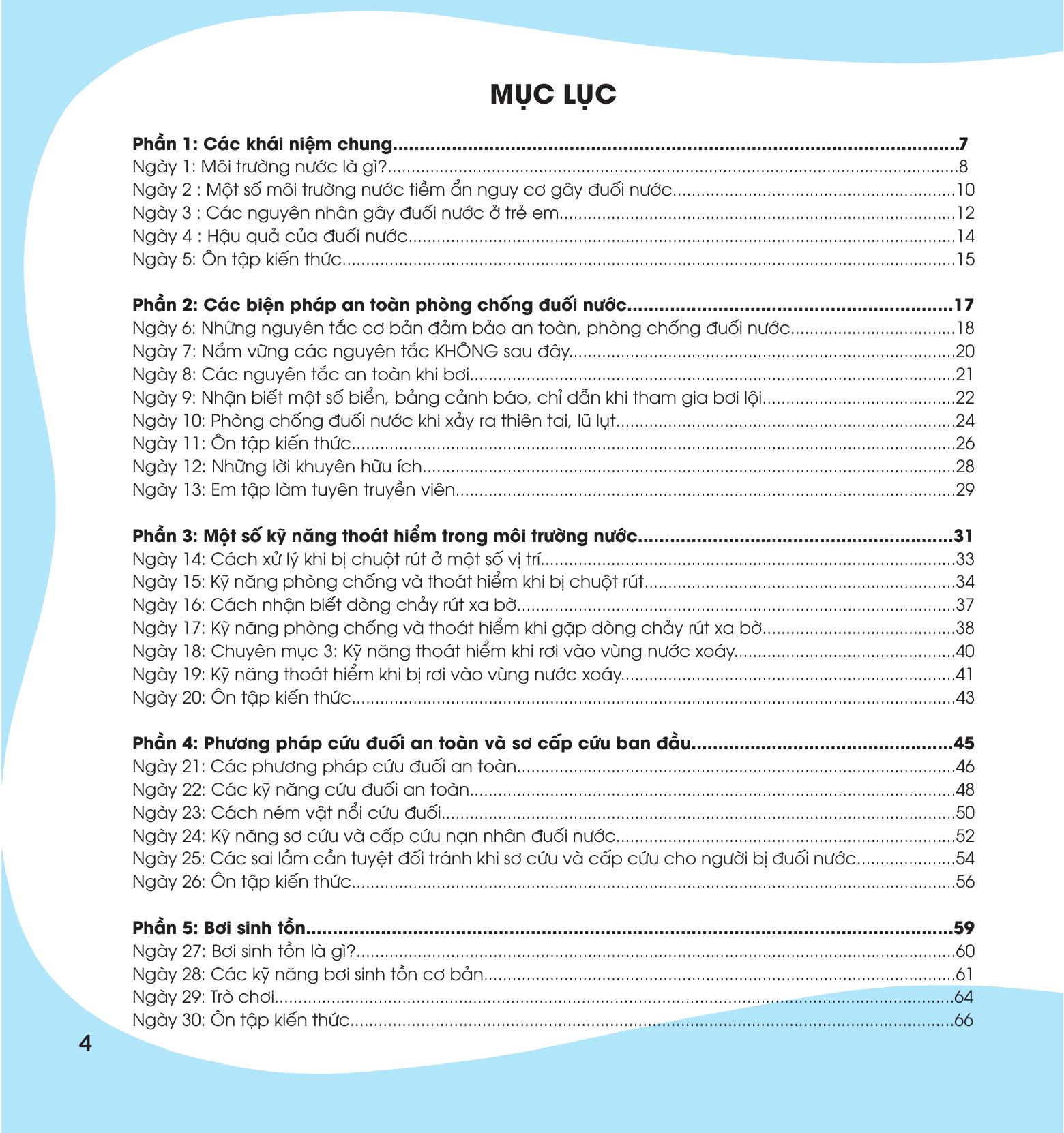 30 ngày cùng em học hiểu về - phòng chống đuối nước - Ảnh 3