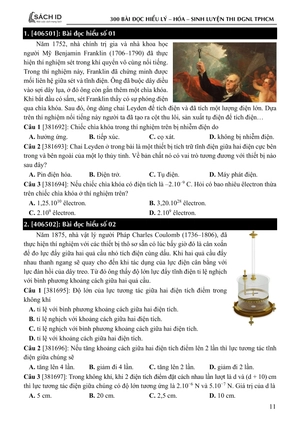 300 bài đọc hiểu lý hoá sinh luyện thi đgnl tp.hcm - Ảnh 11