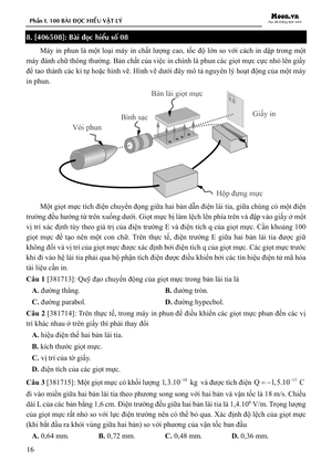 300 bài đọc hiểu lý hoá sinh luyện thi đgnl tp.hcm - Ảnh 13