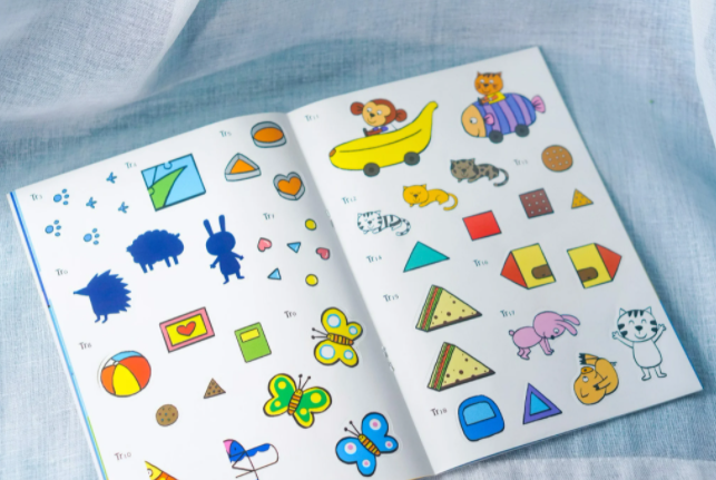 300 miếng bóc dán thông minh - nhận biết hình dạng - Ảnh 4