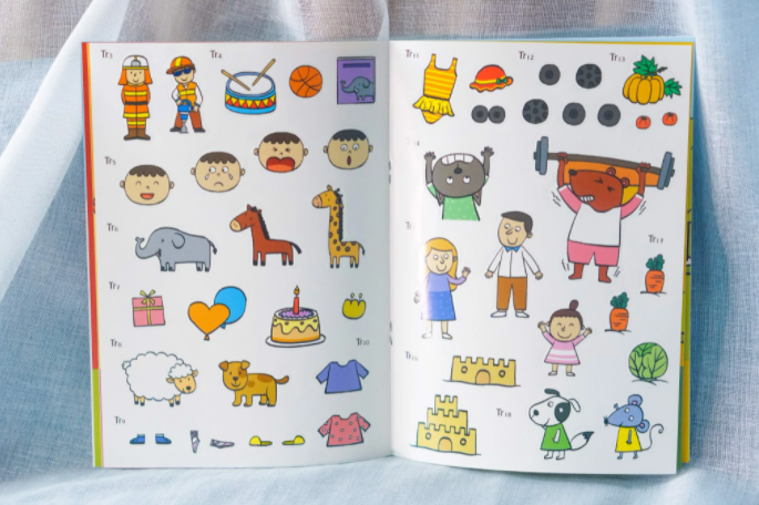 300 miếng bóc dán thông minh - phát triển tư duy - Ảnh 3