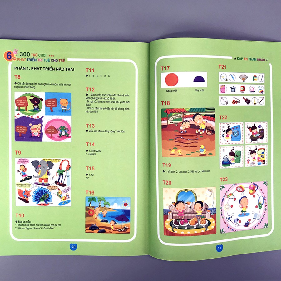 300 trò chơi phát triển trí tuệ cho trẻ - 6 tuổi (tái bản) - Ảnh 7