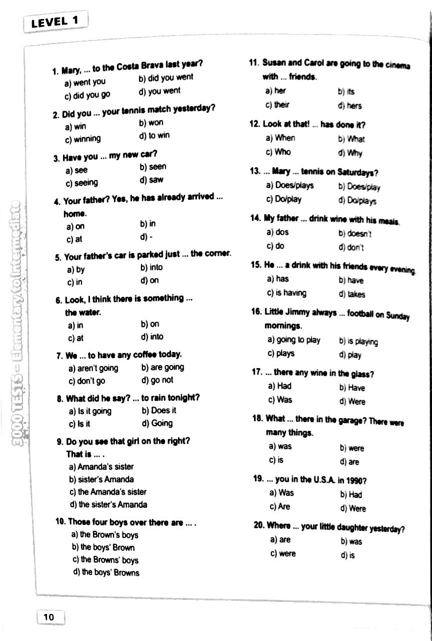 3000 tests elementary to intermediate (không cd) - Ảnh 7