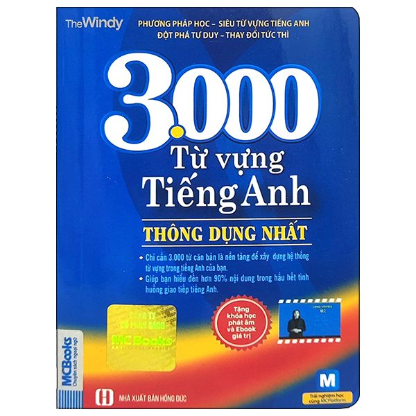 3000 từ vựng tiếng anh thông dụng nhất (tái bản 2023)