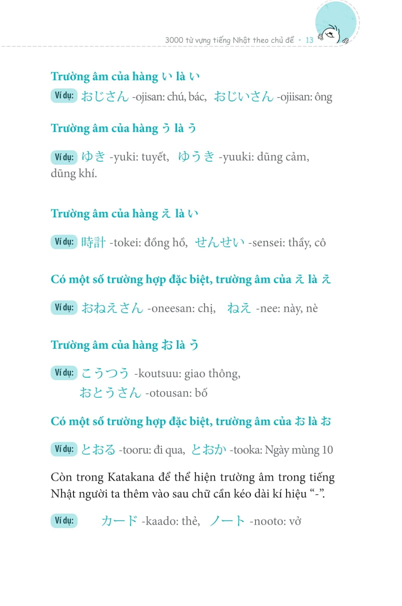 3000 từ vựng tiếng nhật theo chủ đề - Ảnh 5