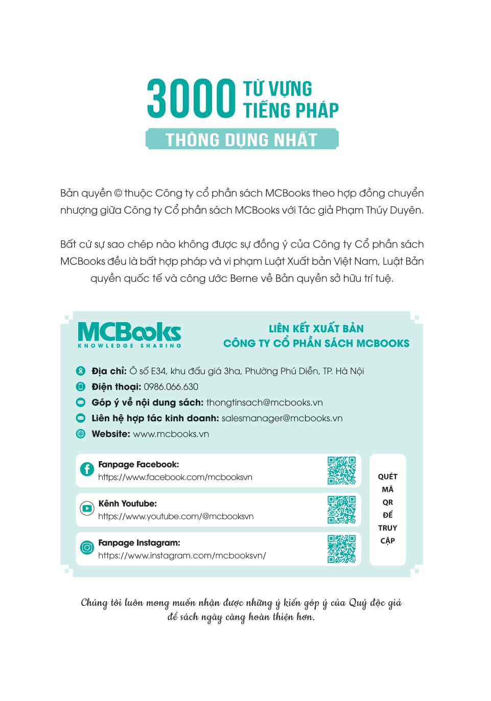 3000 Từ Vựng Tiếng Pháp Thông Dụng Nhất - Ảnh 3