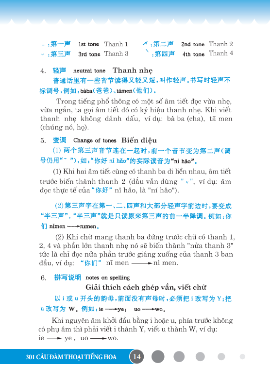 301 câu đàm thoại tiếng hoa (tái bản) - Ảnh 14