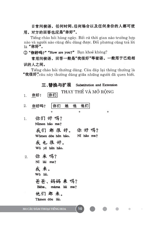 301 câu đàm thoại tiếng hoa (tái bản 2023) - Ảnh 6