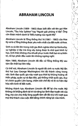 30s abraham lincoln thay đổi bạn mỗi ngày - Ảnh 4