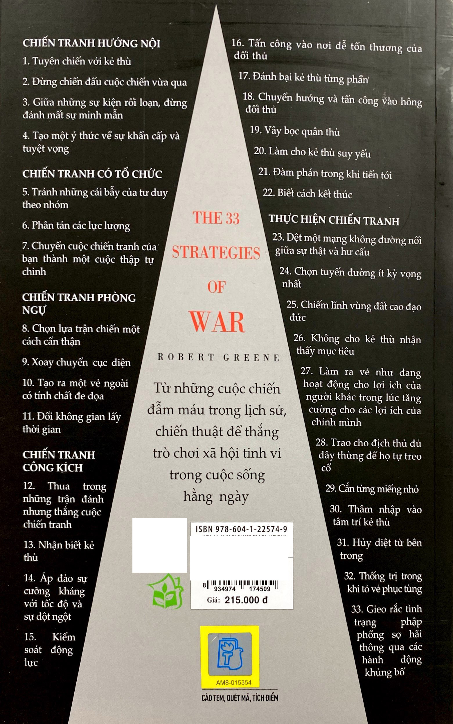 33 chiến lược của chiến tranh (tái bản 2021) - Ảnh 9