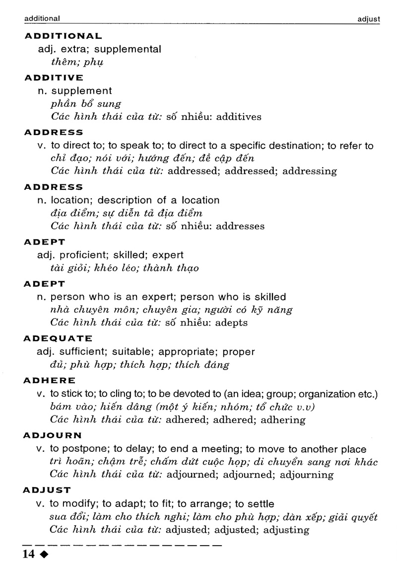 3420 từ vựng cần biết cho toeic - Ảnh 12