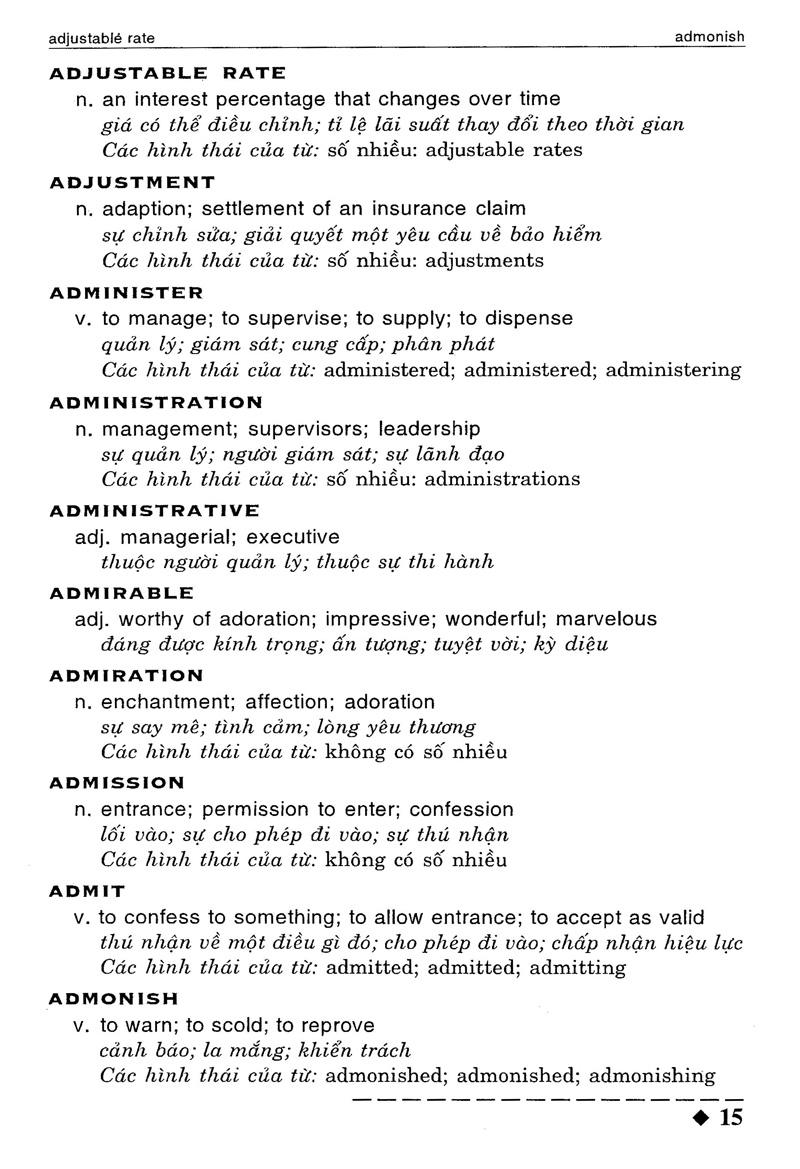 3420 từ vựng cần biết cho toeic - Ảnh 13