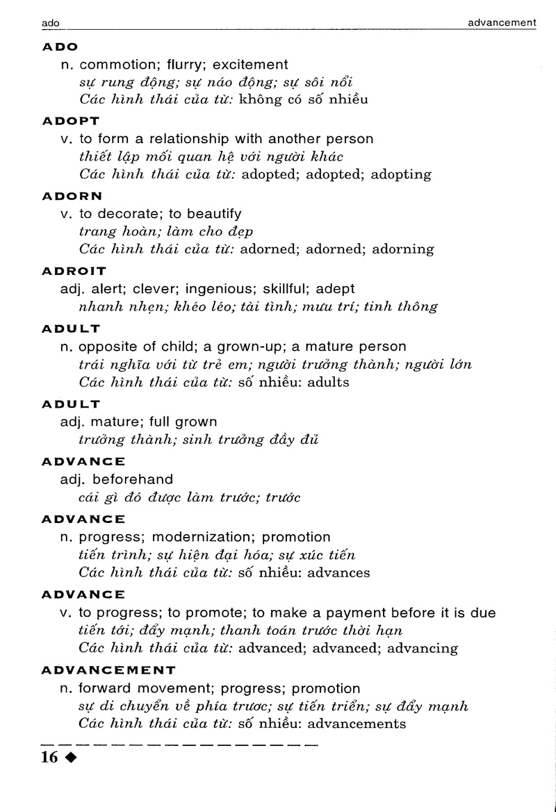 3420 từ vựng cần biết cho toeic - Ảnh 14