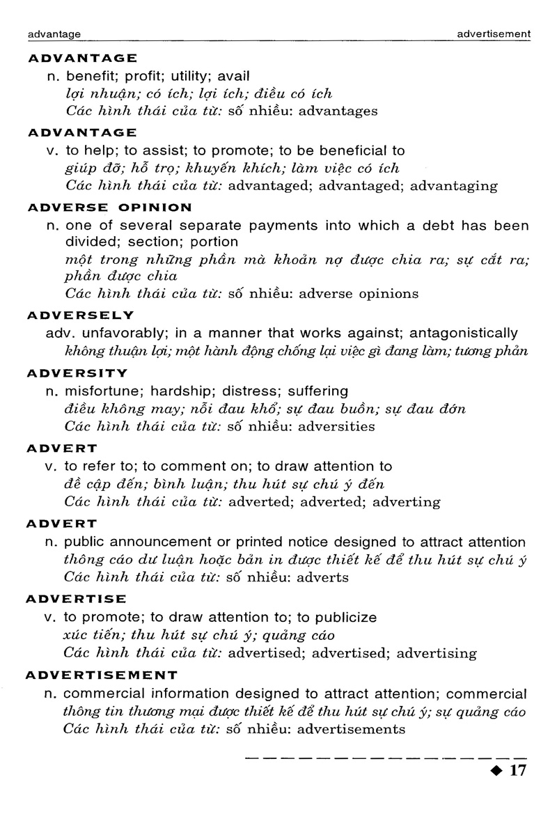 3420 từ vựng cần biết cho toeic - Ảnh 15