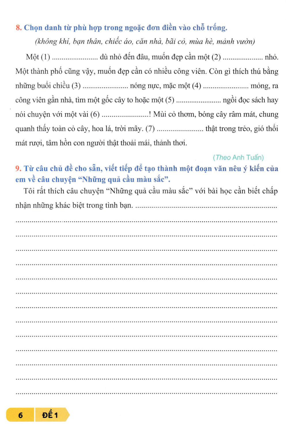 35 đề ôn luyện tiếng việt 4 - Ảnh 8