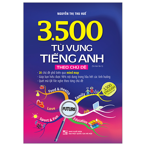 3500 từ vựng tiếng anh theo chủ đề - sách màu (tái bản 2023)