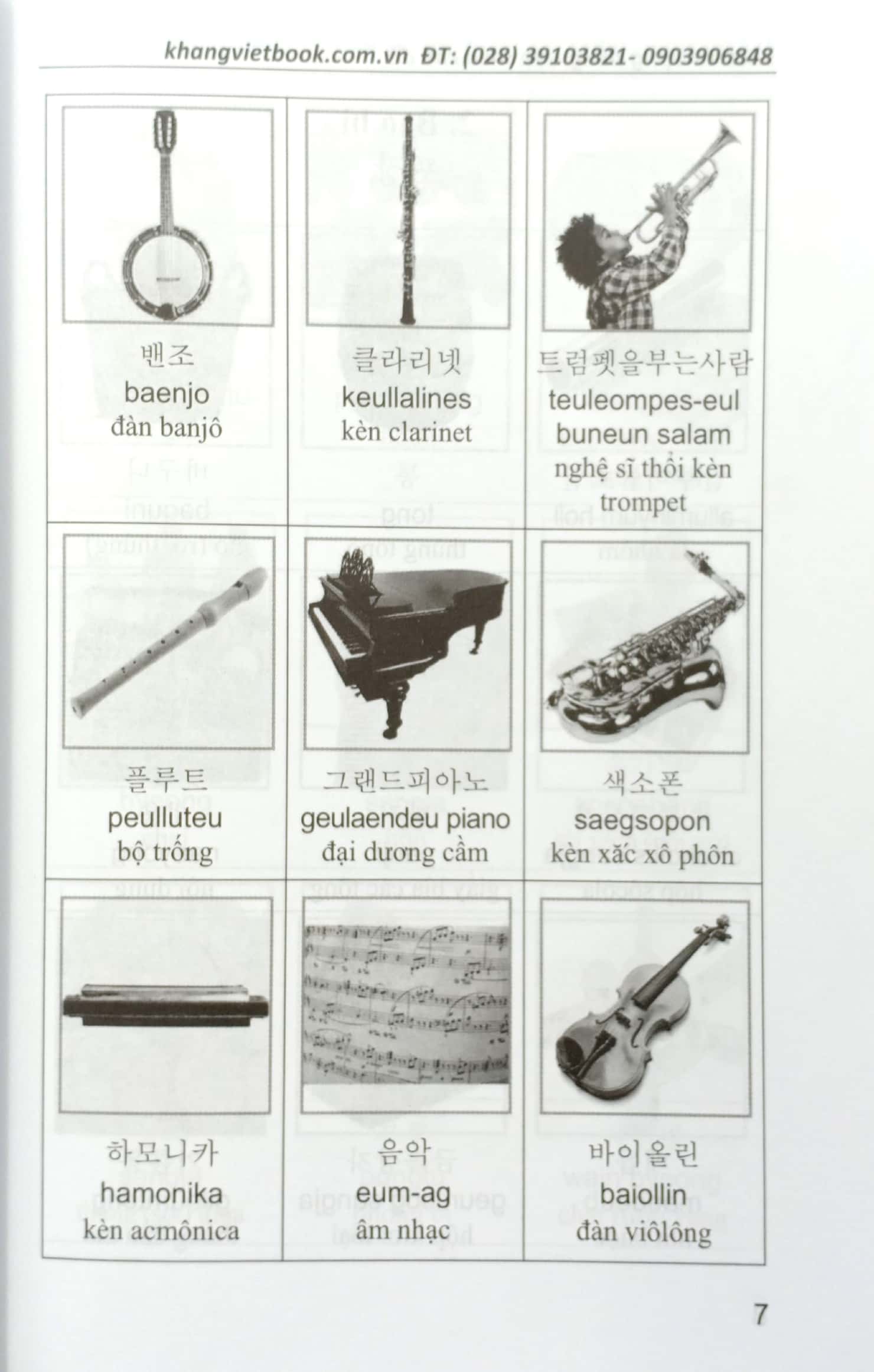 3500 từ vựng tiếng hàn theo chủ đề - Ảnh 7