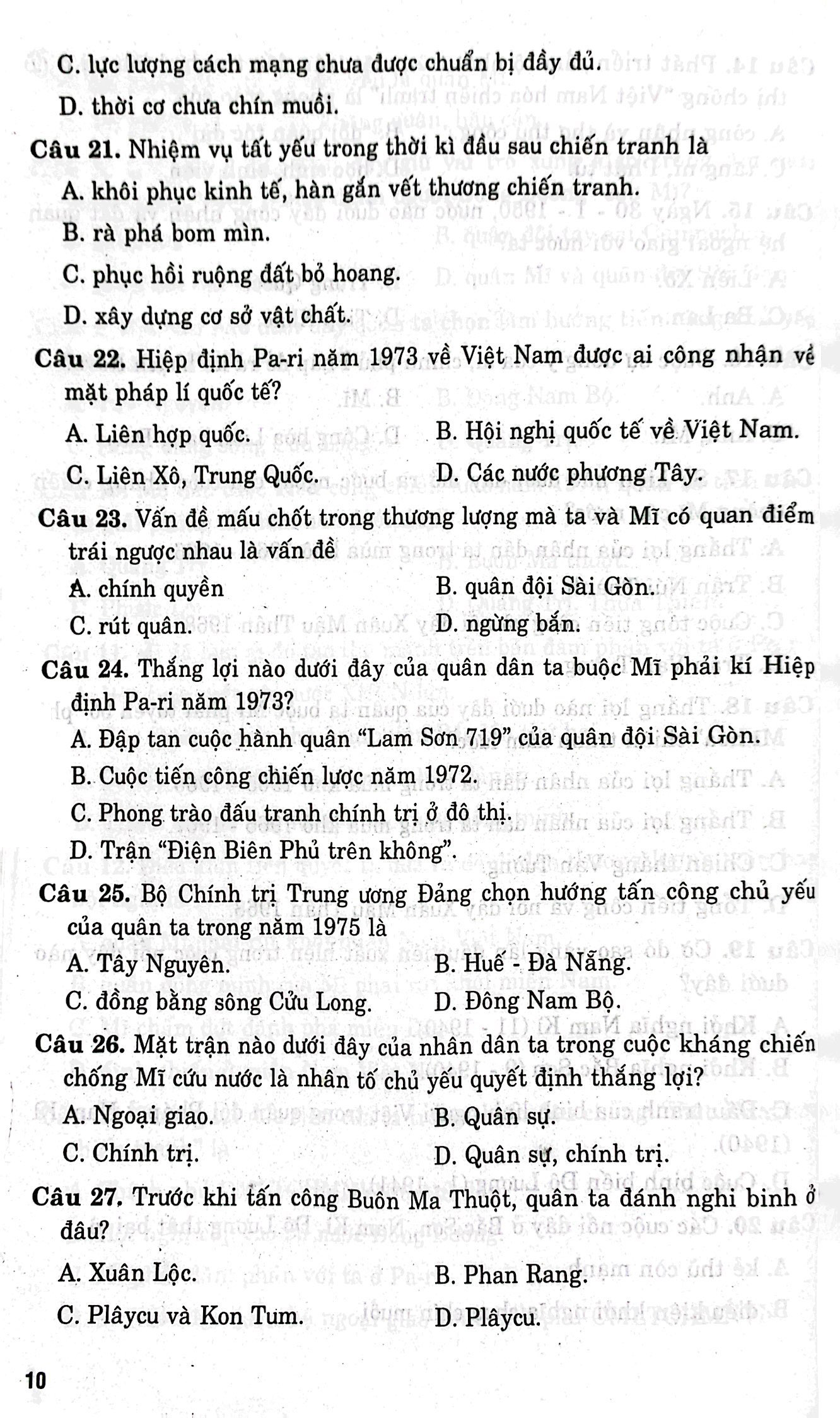 36 bộ đề trắc nghiệm ôn luyện thi thpt quốc gia 2022 - khoa học xã hội (lịch sử - địa lí - giáo dục công dân) - Ảnh 7