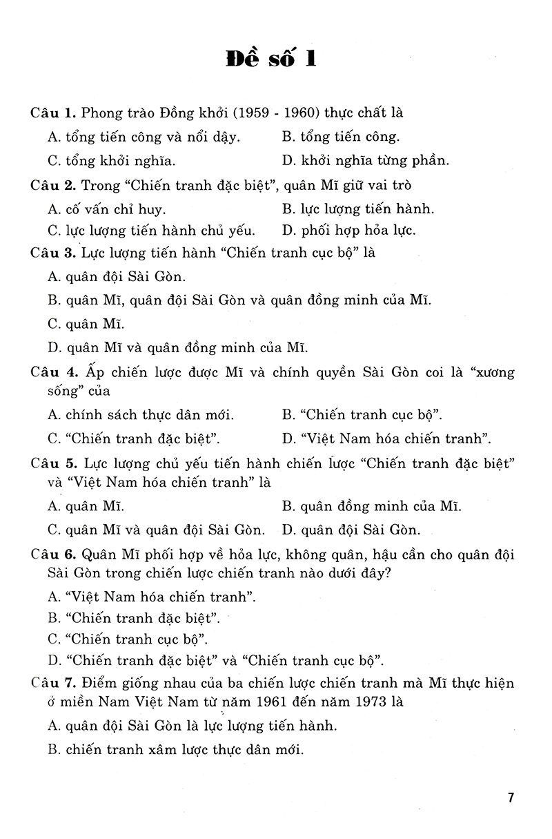 36 bộ đề trắc nghiệm ôn luyện thi trung học phổ thông quốc gia 2019 - khoa học xã hội - Ảnh 5