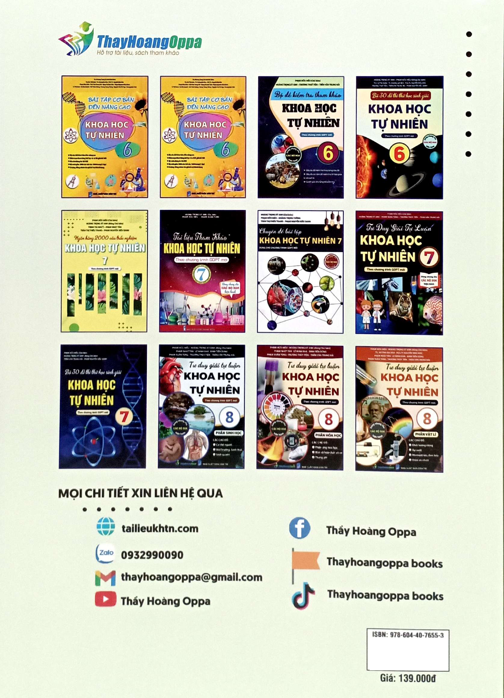 36 đề thi học sinh giỏi khoa học tự nhiên lớp 6 (biên soạn theo cấu trúc mới - dùng chung cho các bộ sgk hiện hành) - Ảnh 6