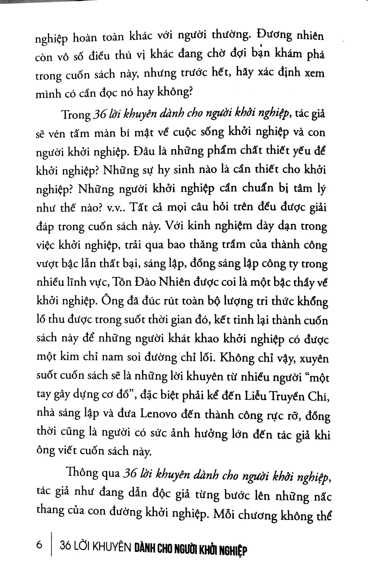 36 Lời Khuyên Dành Cho Người Khởi Nghiệp (Tái Bản 2017) - Ảnh 3