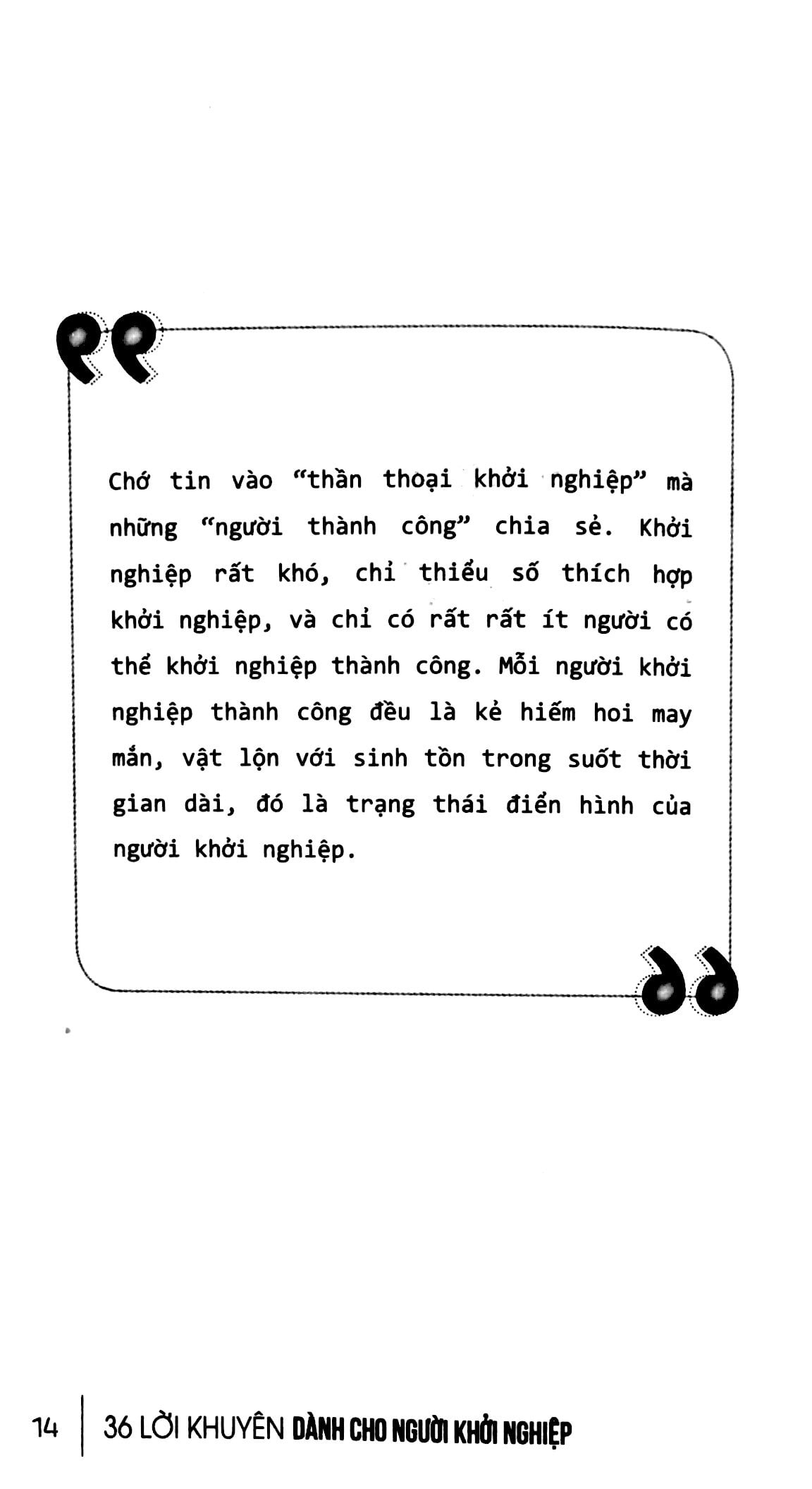 36 Lời Khuyên Dành Cho Người Khởi Nghiệp (Tái Bản 2017) - Ảnh 6