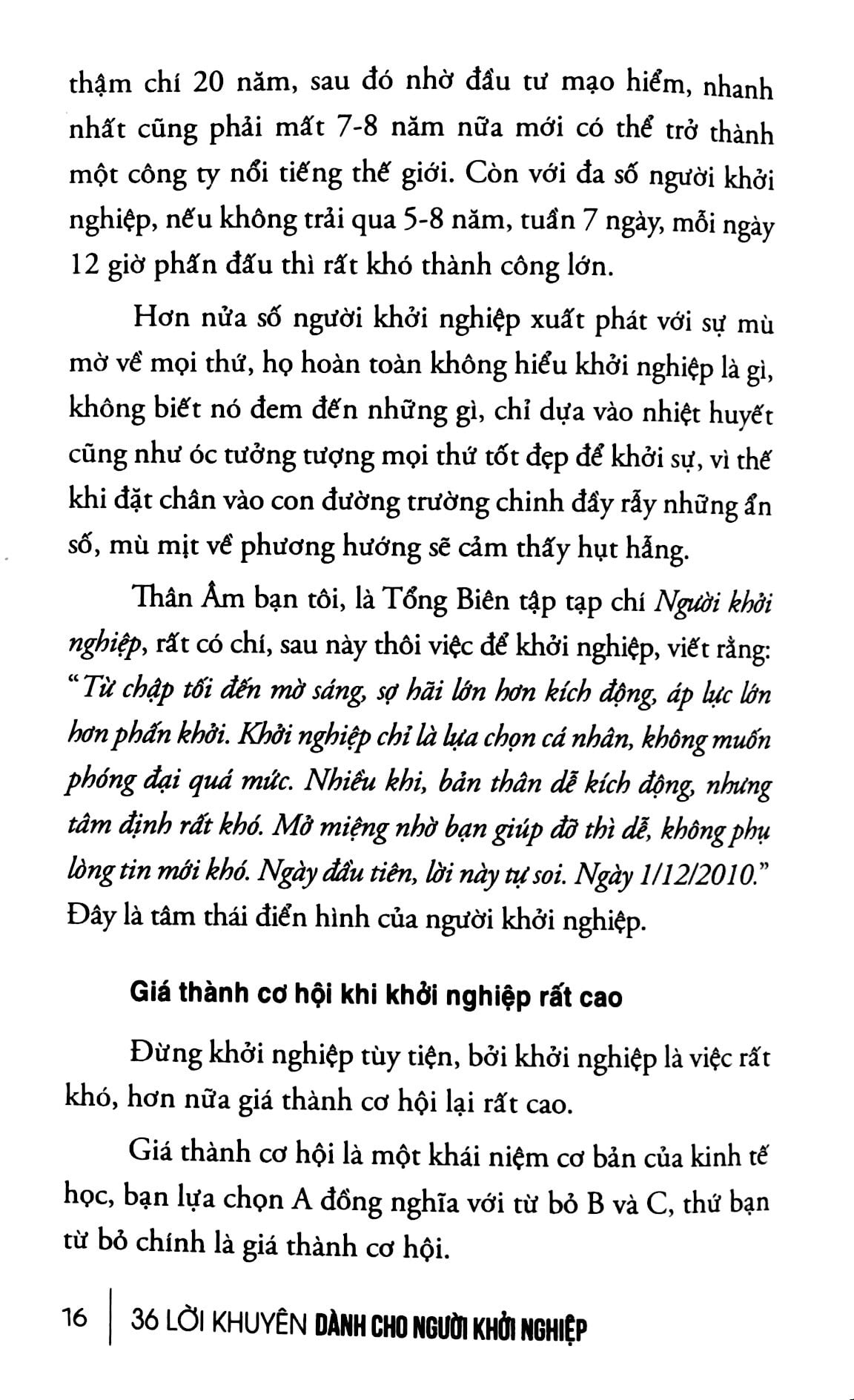 36 Lời Khuyên Dành Cho Người Khởi Nghiệp (Tái Bản 2017) - Ảnh 8