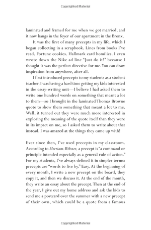 365 days of wonder: mr. browne's precepts - Ảnh 5