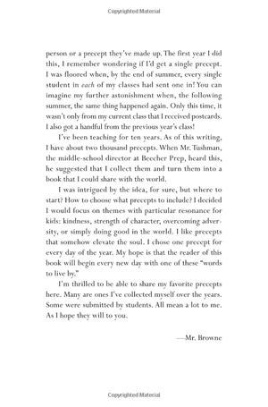 365 days of wonder: mr. browne's precepts - Ảnh 6