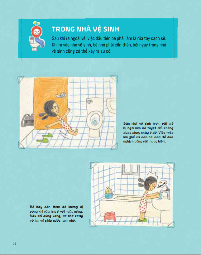 365 ngày an toàn cho bé - hứa với mẹ, bé hãy an toàn khi ở nhà - Ảnh 10