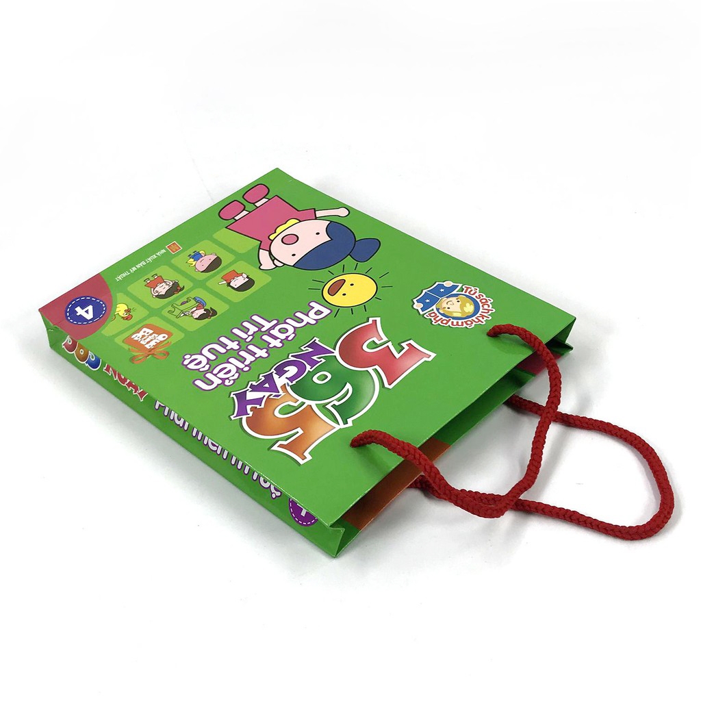 365 ngày phát triển trí tuệ - bộ 4 (8 cuốn/ túi) - Ảnh 2