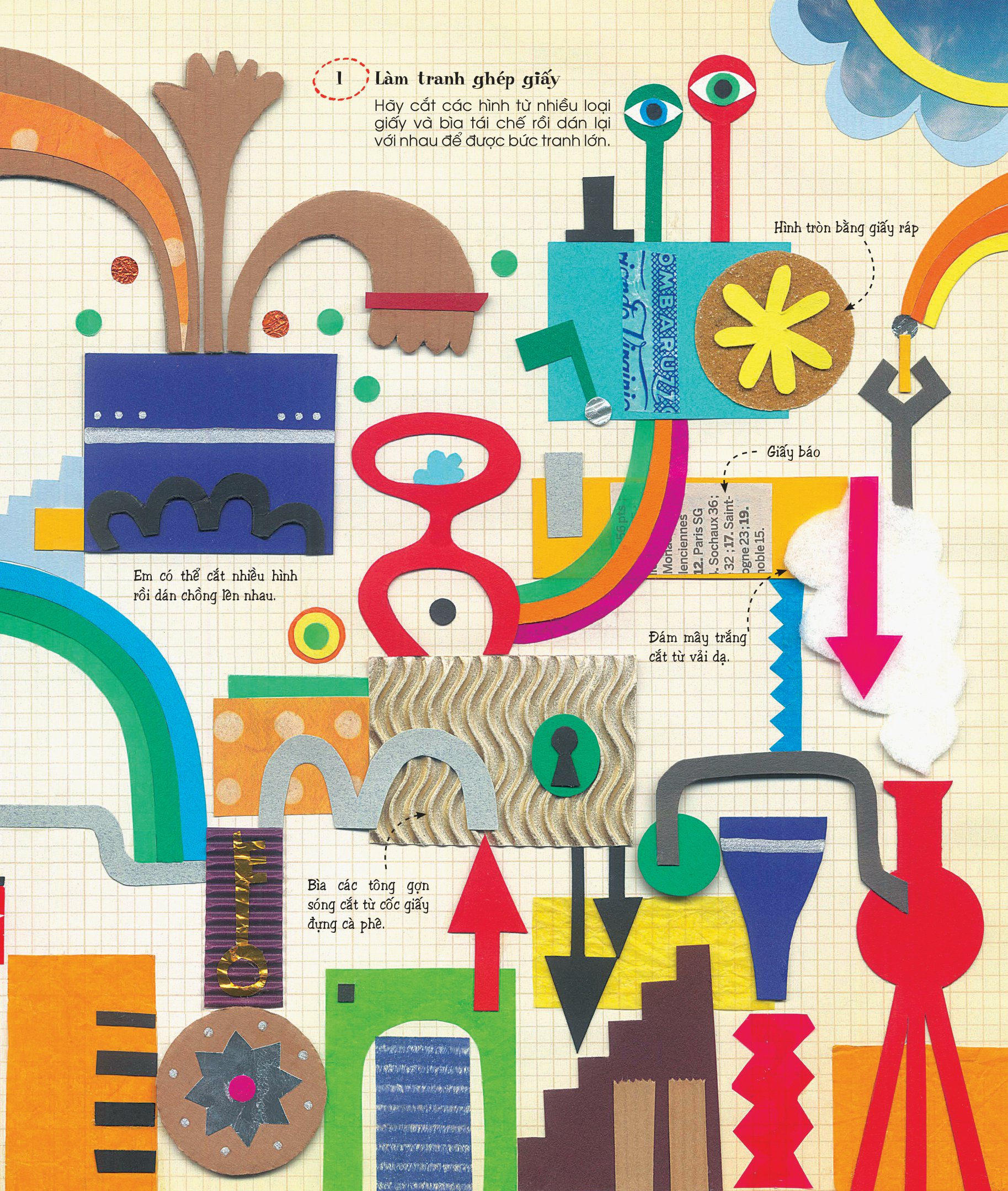 365 ý tưởng sáng tạo: biến giấy báo, bìa carton bỏ đi thành các món đồ có giá trị - Ảnh 8