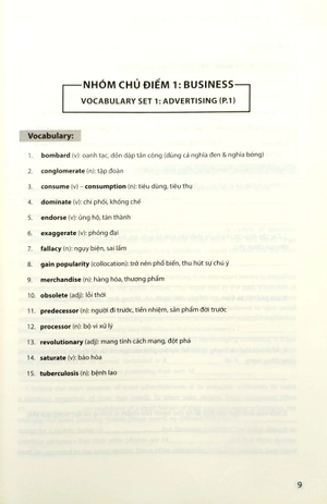 38 chủ điểm từ vựng thiết yếu cho ielts 7.0+ (tái bản 2022) - Ảnh 5