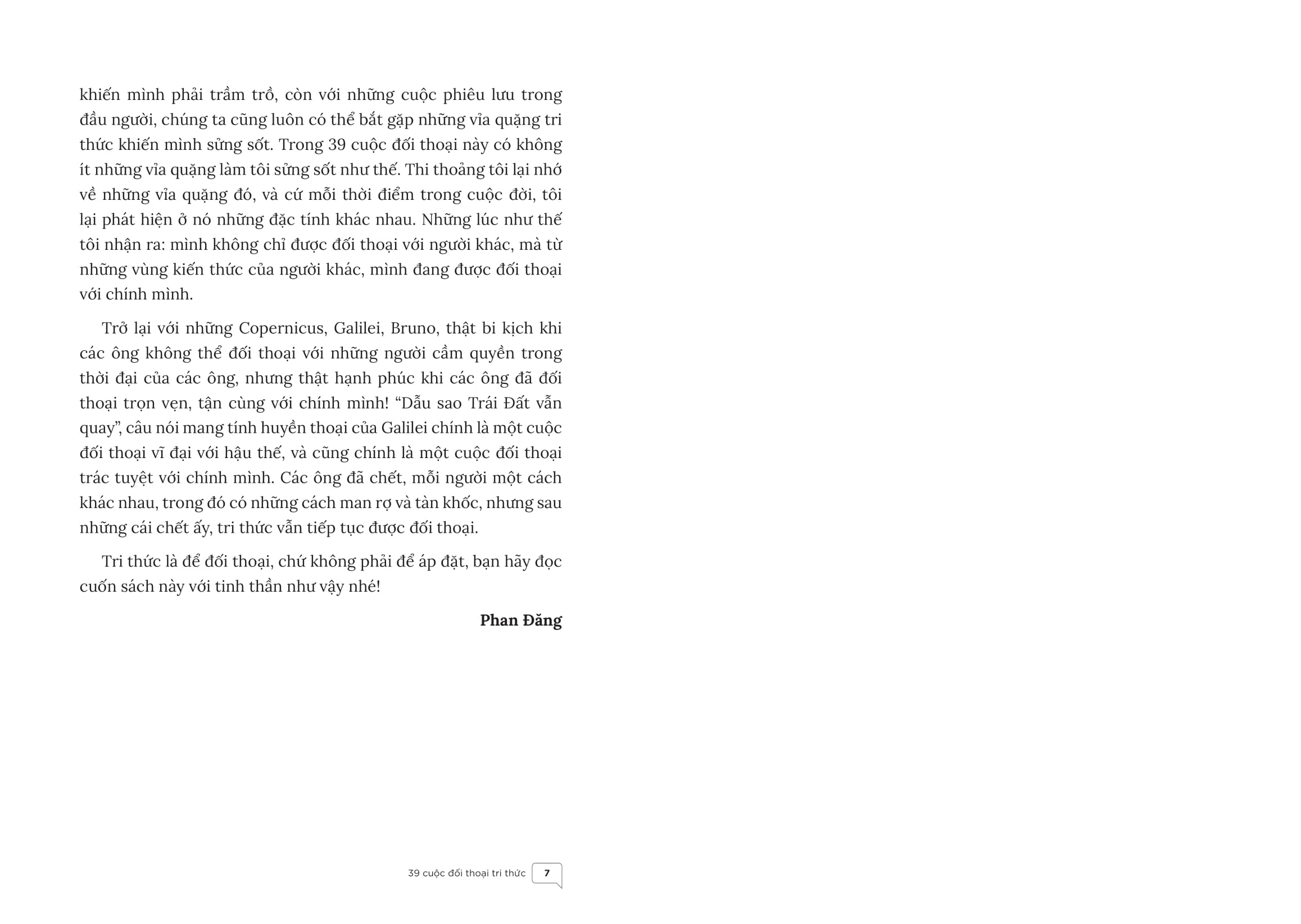 39 cuộc đối thoại tri thức - tri thức là để đối thoại, không phải để áp đặt - Ảnh 5