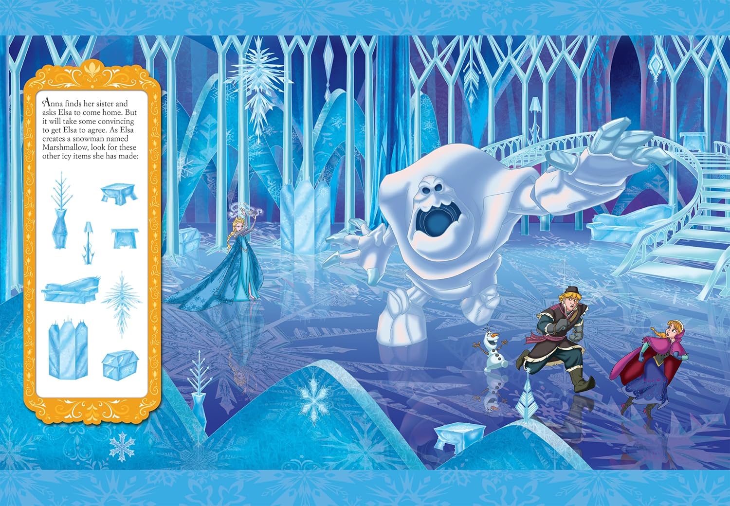 3D Look And Find - Disney Frozen - Ảnh 4