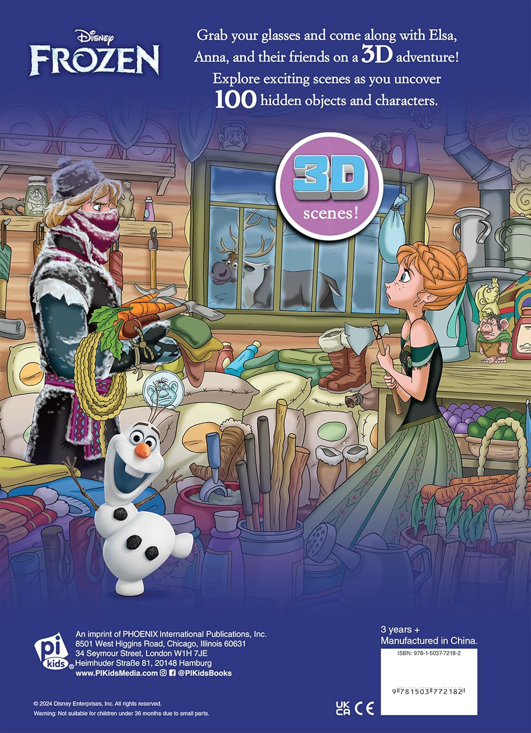 3D Look And Find - Disney Frozen - Ảnh 5
