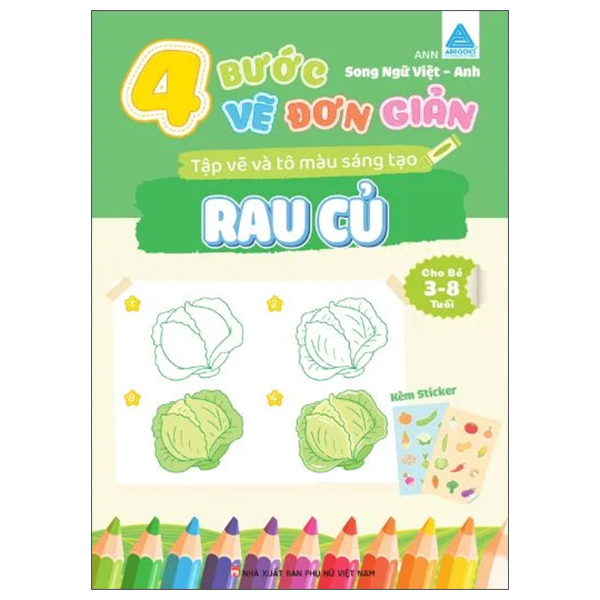 4 Bước Vẽ Đơn Giản - Tập Vẽ Và Tô Màu Sáng Tạo - Động Vật Hoang Dã - Ảnh 10