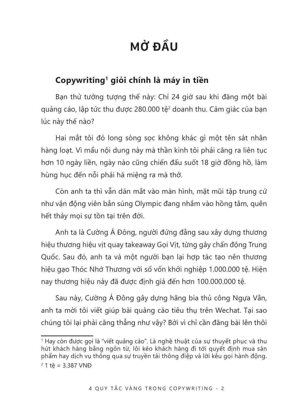 4 quy tắc vàng trong copywriting - Ảnh 3