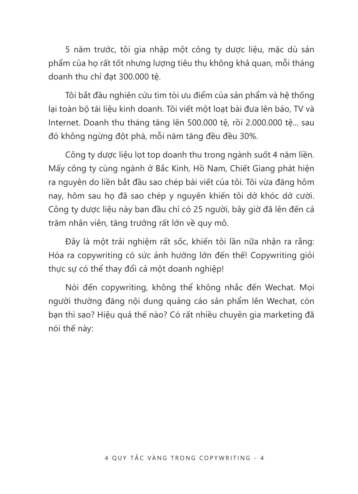 4 quy tắc vàng trong copywriting - Ảnh 5