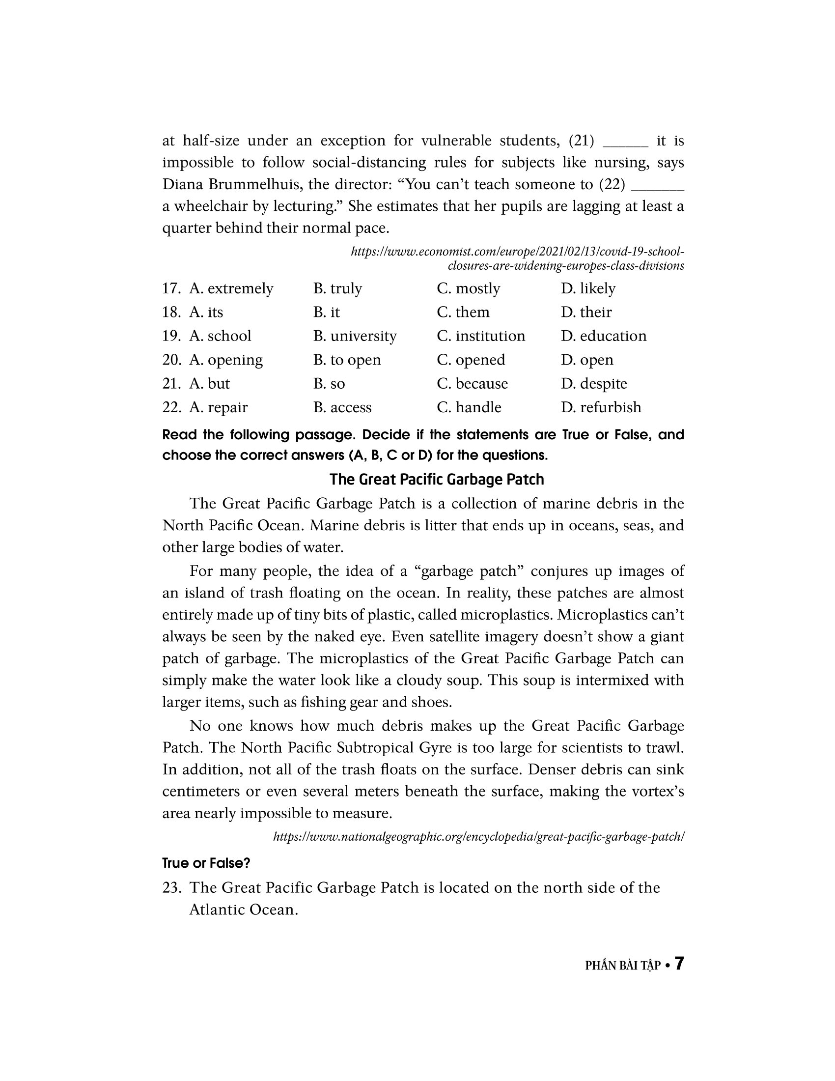 40 đề tiếng anh thi vào lớp 10 - Ảnh 12