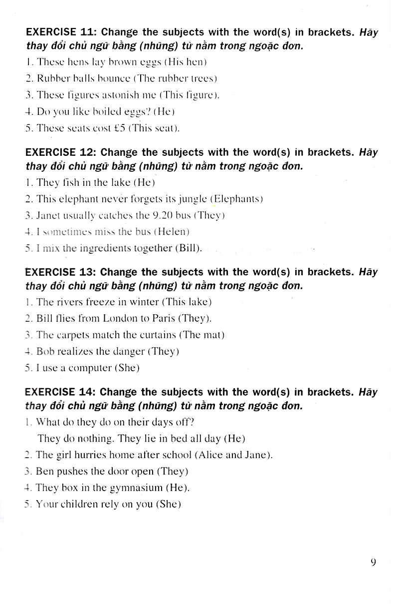 400 bài tập tiếng anh chọn lọc 8 - Ảnh 7