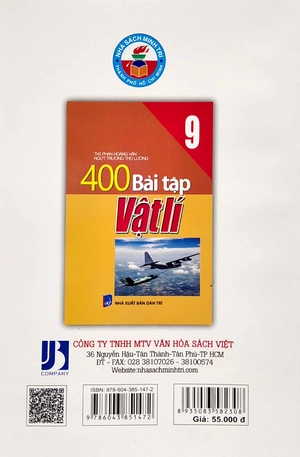 400 bài tập vật lí 9 (tái bản 2022) - Ảnh 6